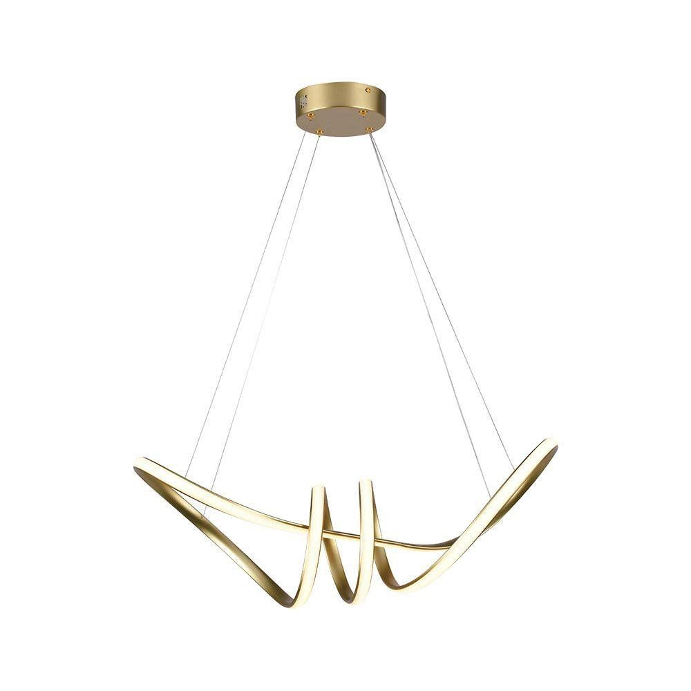 Lampada a sospensione LED lineare oro 3000K V-TAC