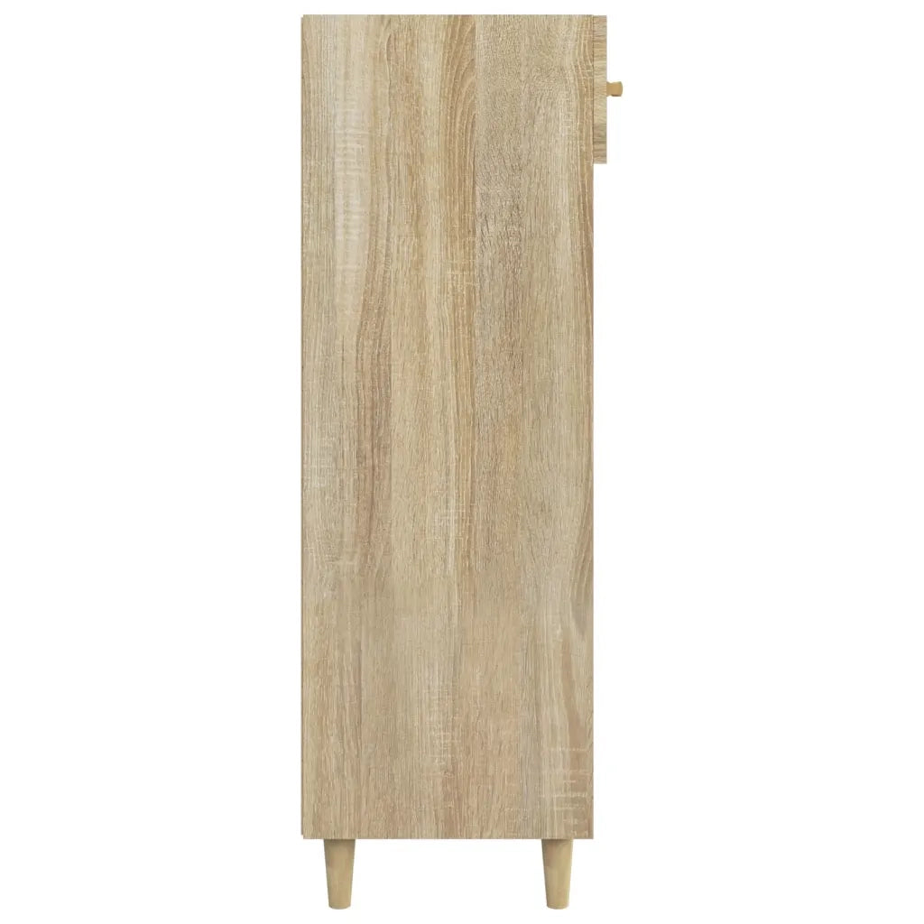 Scarpiera Rovere Sonoma 60x35x105 cm in Legno Multistrato cod mxl 41921