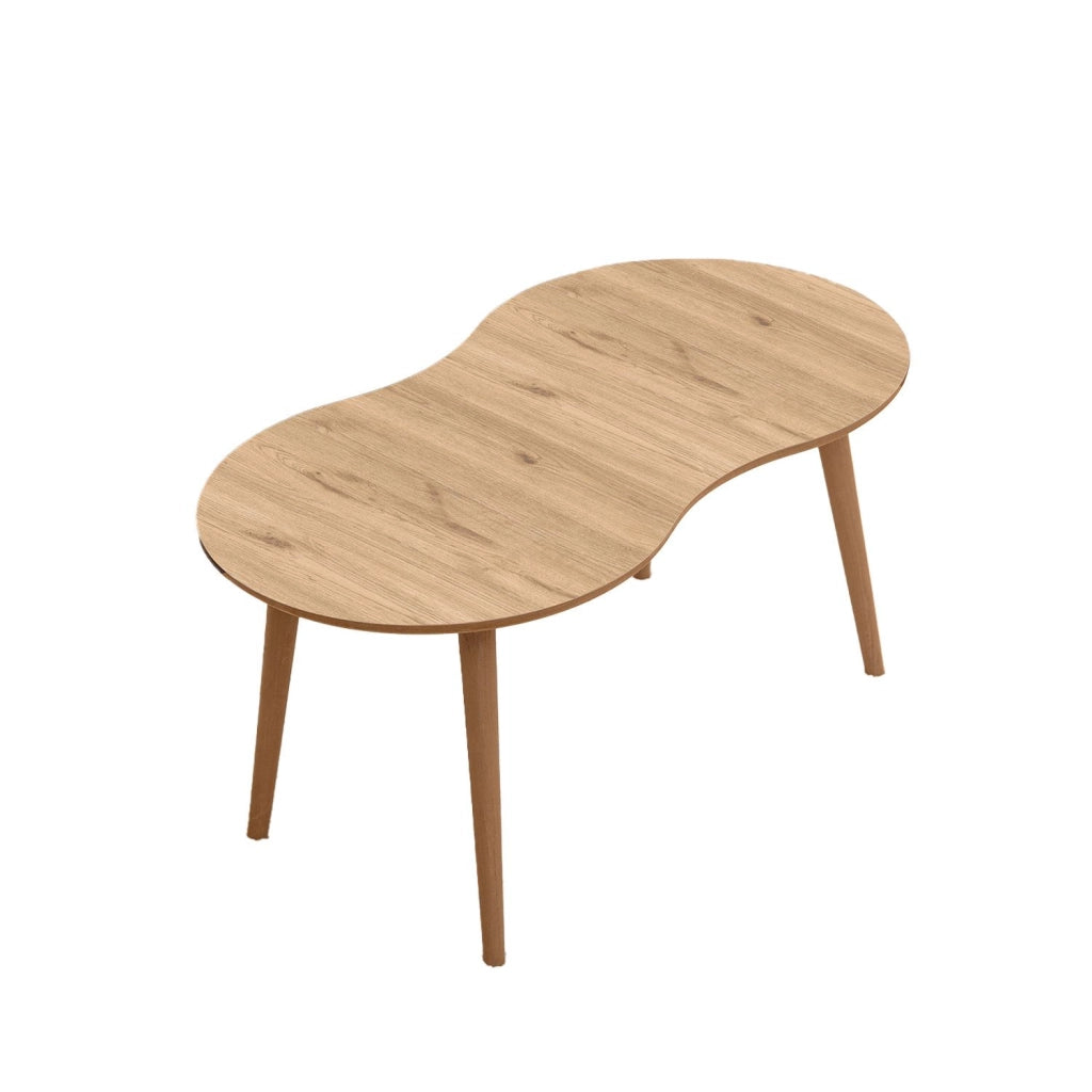 Tavolino in legno "Moon" 99 x 54 x 45 cm - Rovere