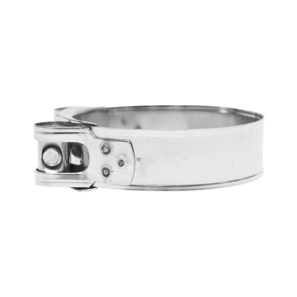 Collare di forza in acciaio inox 304SS con vite – per tubi da 74–79 mm Breckner Germany