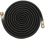 Sistema Irrigazione per Giardino 3-facciale Estendibile - Sottile Tubo Flessibile - Tubo Irrigazione Automatico - Supporto Tubo per Giardino - Connettori in Ottone - Materiale TPE Duraturo - Tubo Irrigazione per Giardino