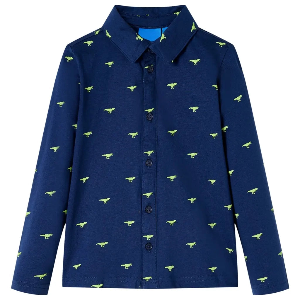 Camicia per Bambini Blu Marino 104cod mxl 108619