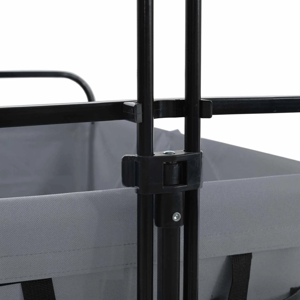 Carrello a Mano Pieghevole Grigio 94 x 53 x 99 cm CFW7514787