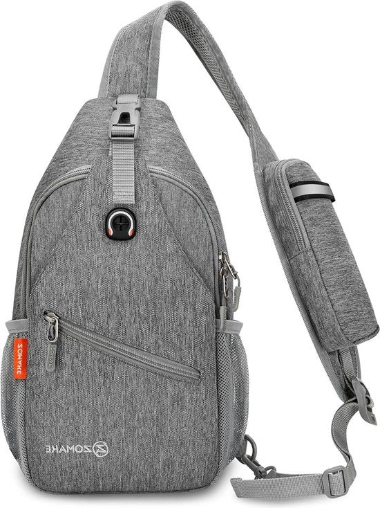 Borsa da Spalla con Cinturino Anti-Furto - Borsa da Trasporto per Uomo Donna - Borsa da Spalla per Esterno Bicicletta Viaggi Camminata