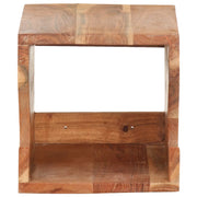 Supporto Bicicletta da Parete 35x25x25 cm in Legno di Acacia CFW8209631