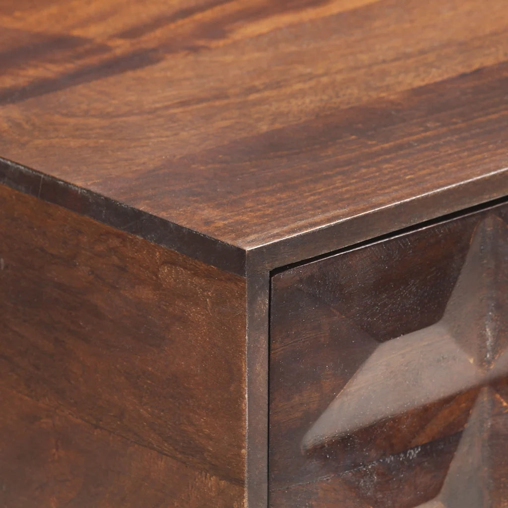 Consolle 122x36x75 cm in Legno Massello di Mango 323406
