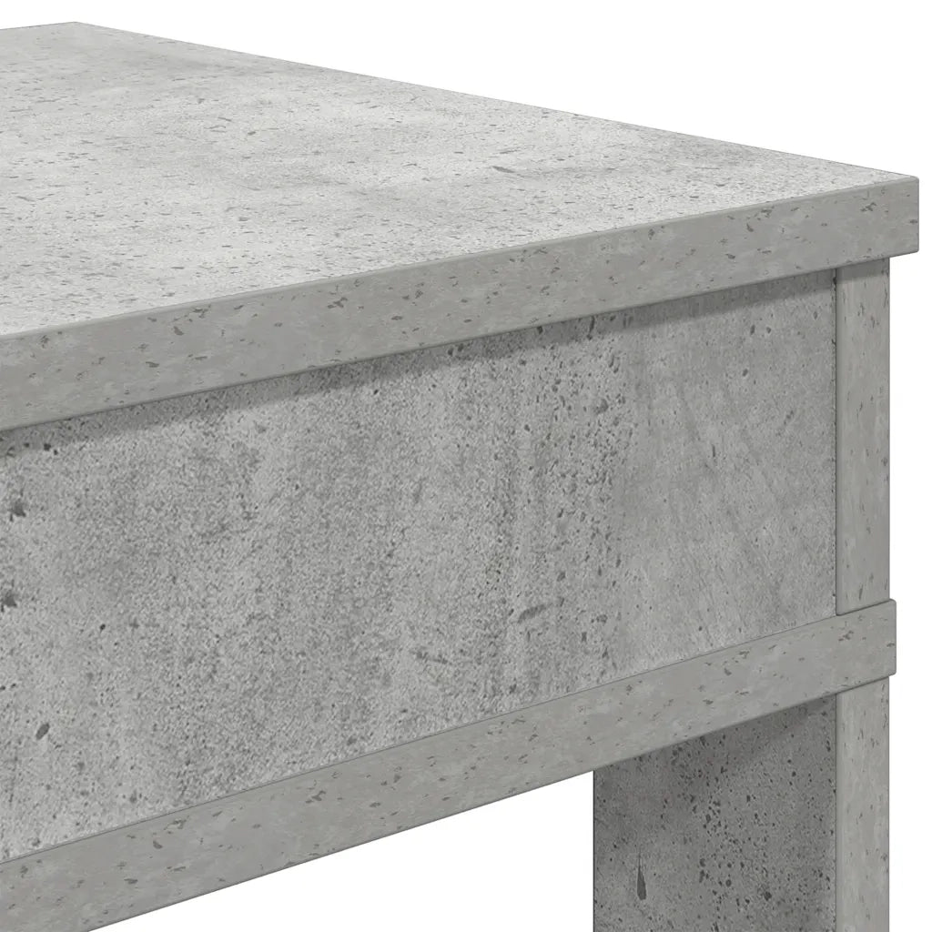 Scarpiera Rovere Cemento 80x30x98 cm in Legno Multistrato 859935
