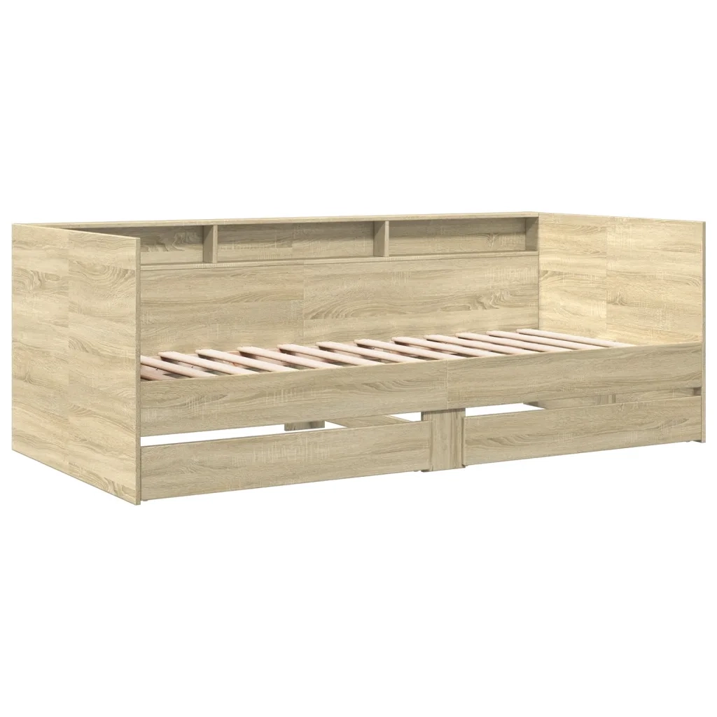 Divano Letto con Cassetti senza Materasso 75x190 cm 3280862