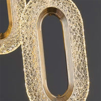 Lampadario A Sospensione In Cristallo G113-1cp Gold