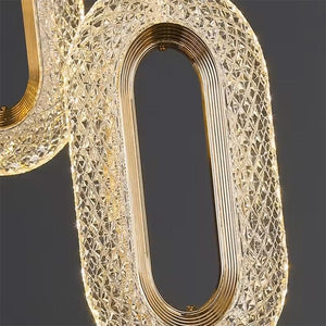 Lampadario A Sospensione In Cristallo G113-1cp Gold