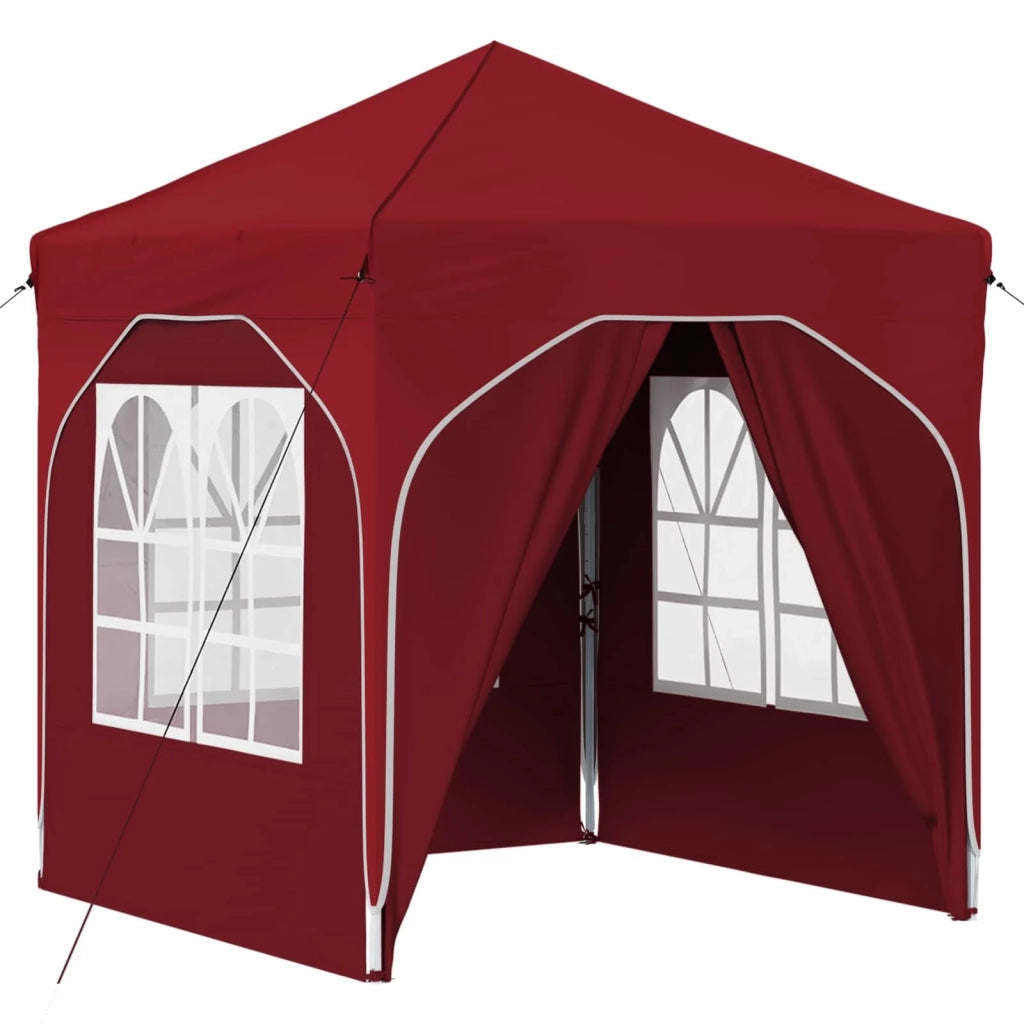 Tenda per feste a pop-up 192 x 192 x 245 cm Borgogna 42019840