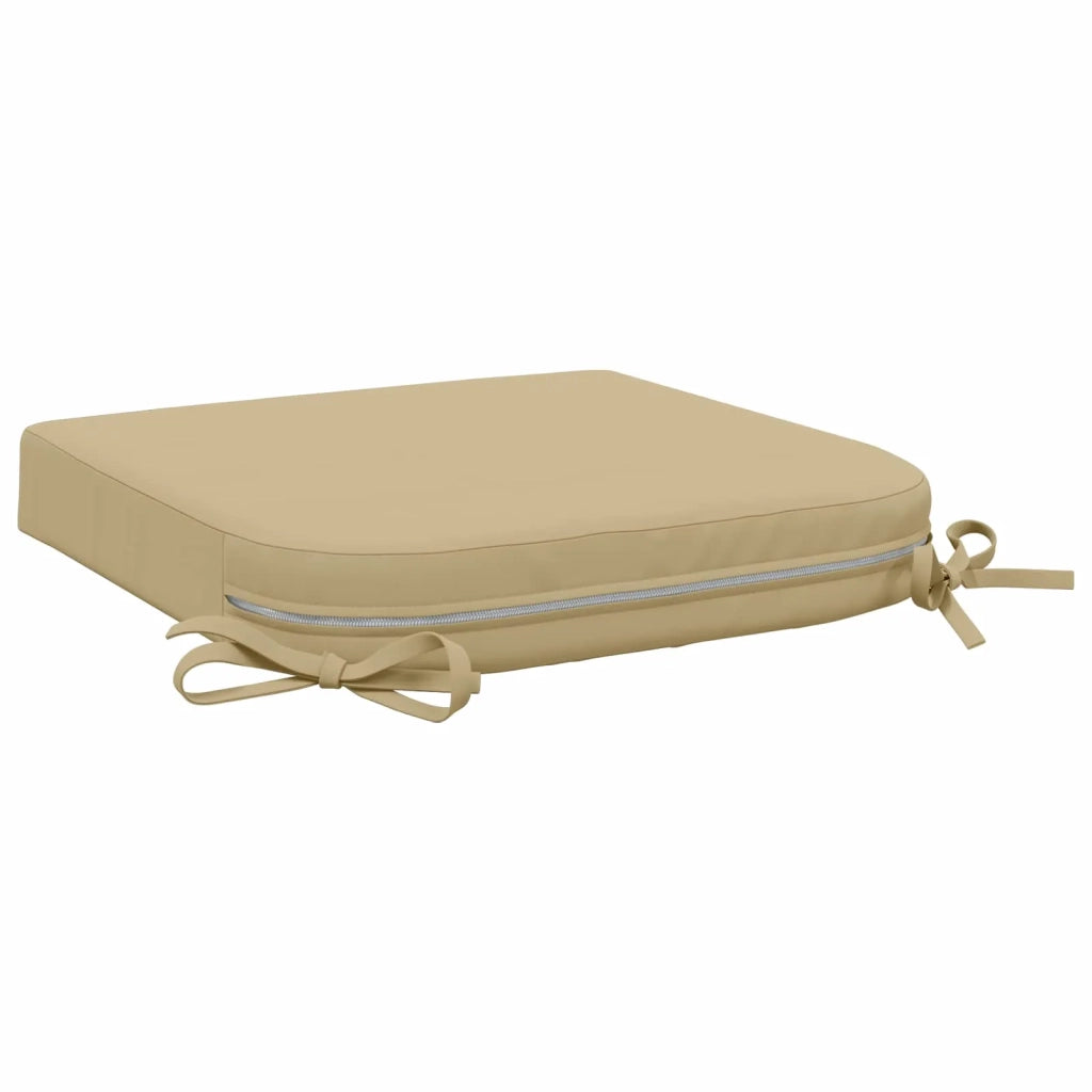 Cuscini per sedile a 4 pezzi SOEST 4 pcs 100% Poliestere Beige 945250