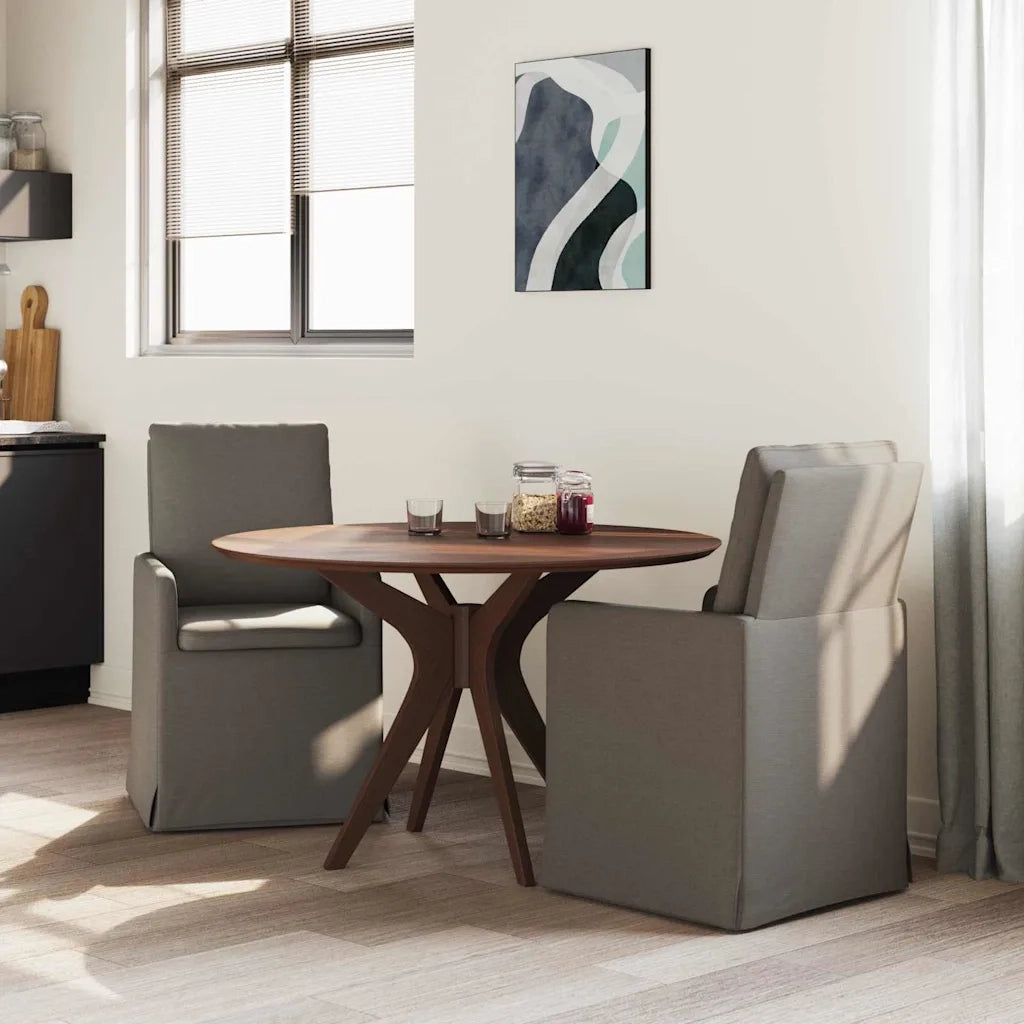 Sedie da pranzo 2 pcs Grigio chiaro 57 x 67 x 98 cm Tela