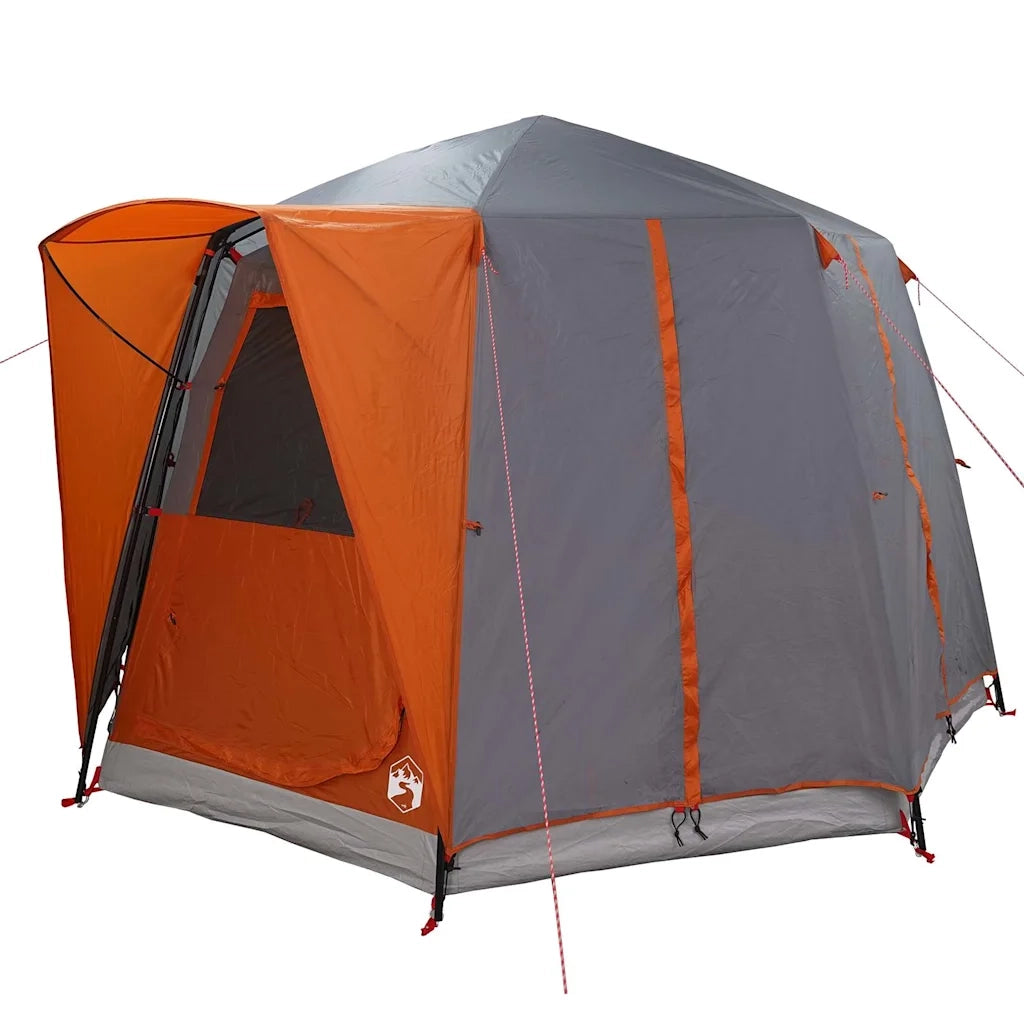 Tenda a cubo per 3 persone con tetto Grigio e arancione 42004034