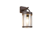 Applique esterna ALMERIA 1xE27 ruggine alluminio IP44