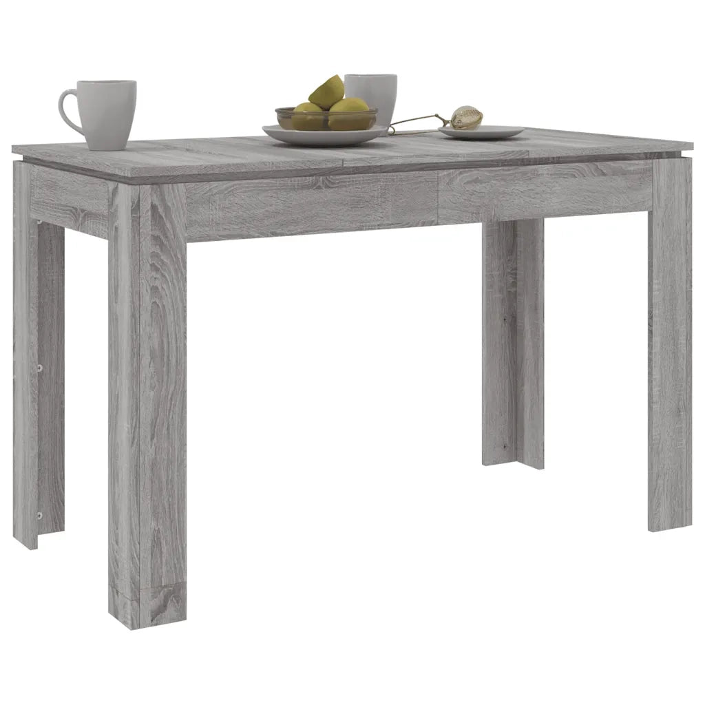 Tavolo da Pranzo | Tavolo da cucina Grigio Sonoma 120x60x76 cm Legno Multistrato