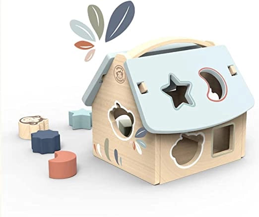 Cubo Incastri Bambini Cubo Incastri con Forme Cubi Legno Bambini Giochi Montessori 2 Anni Regalo Bambino 2 Anni Giocatto