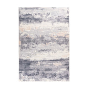 Tappeto vintage Ilian 300 in poliestere grigio