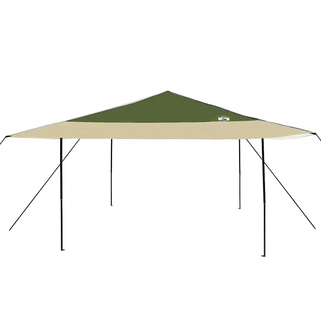 Tenda Gazebo-Tenda da festa Verde 395 x 395 x 251 cm Tessuto