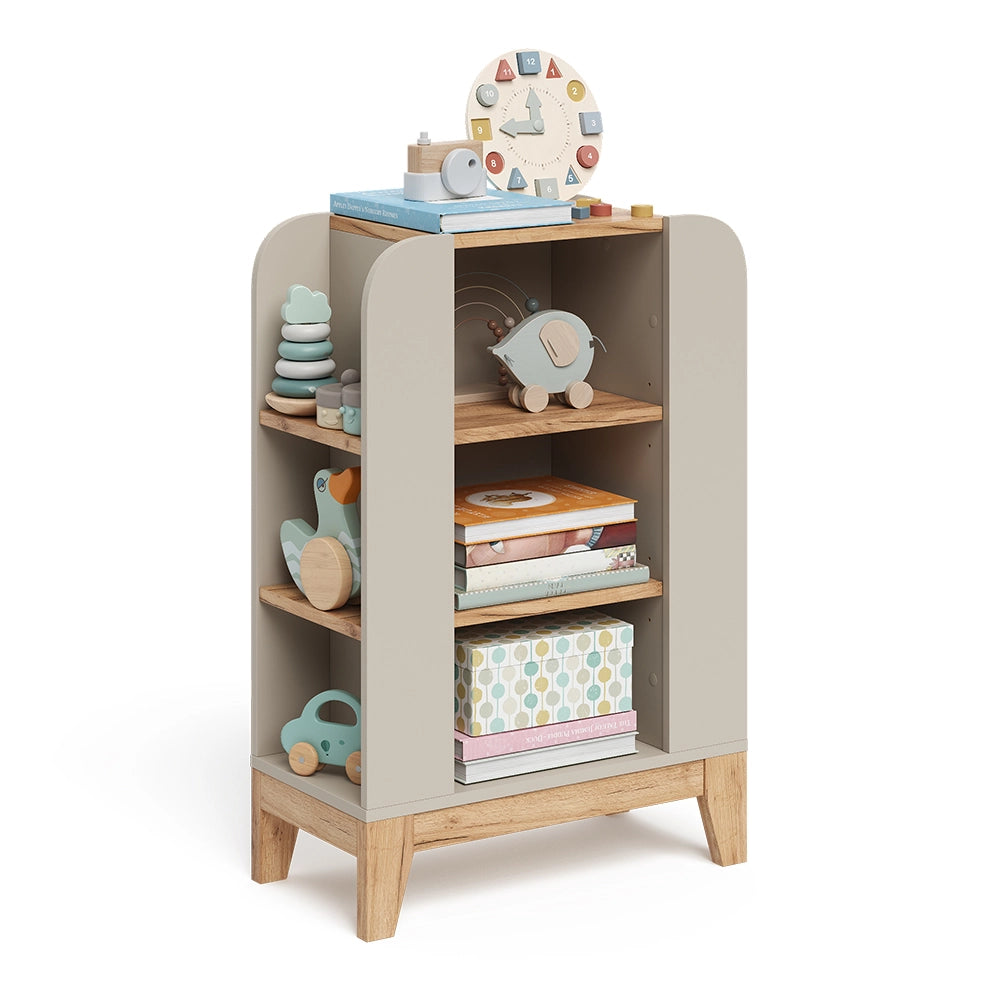 Vitalispa Libreria bambini Cashmere/Artigianale 60 x 88 cm con 9 scomparti