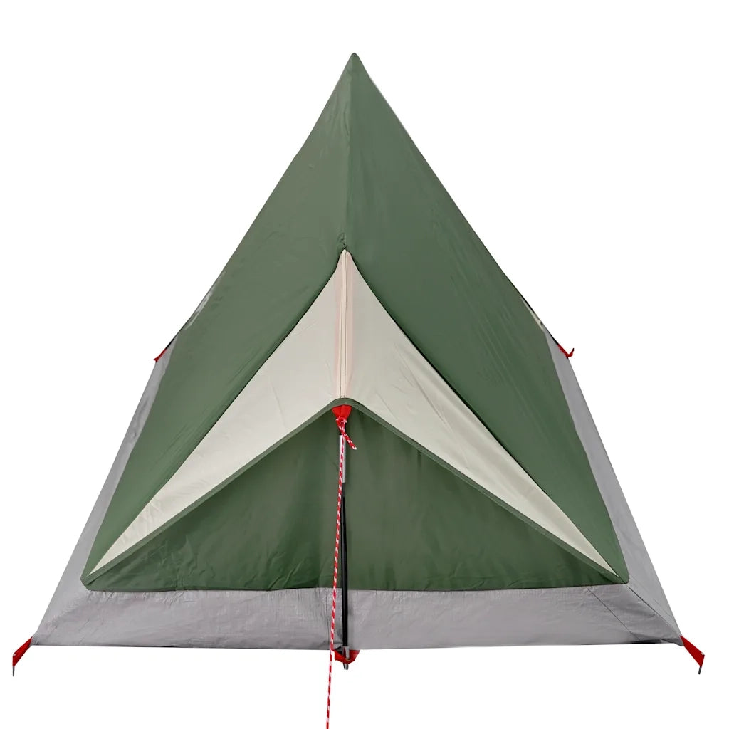 Tenda da Campeggio per 2 Persone Verde Impermeabile 94362
