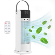 Ventilatore da Scrivania con Luce LED RGB ¨C Zephmum ¨C Bianco