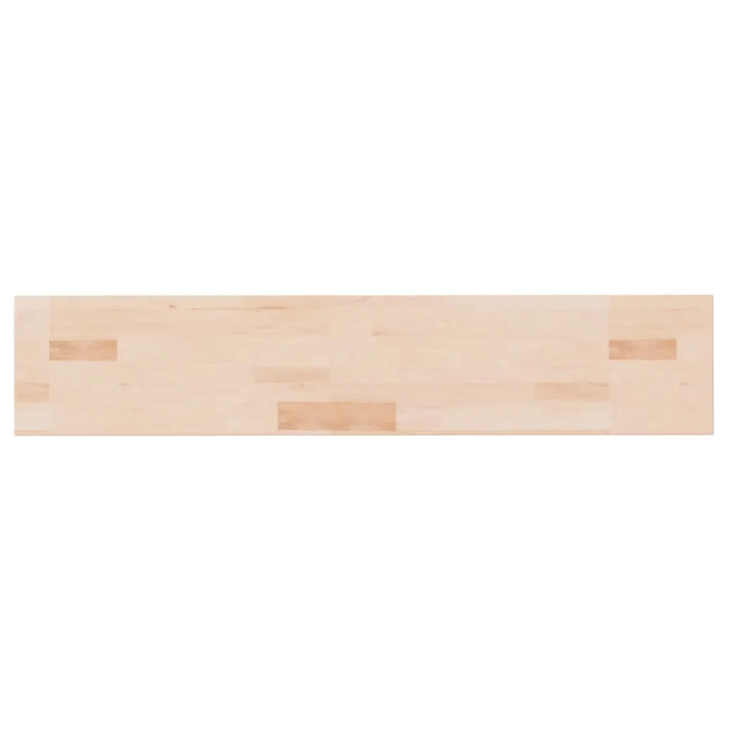 Ripiano 100x20x2,5 cm Legno Massello di Rovere Non Trattato cod mxl 33004