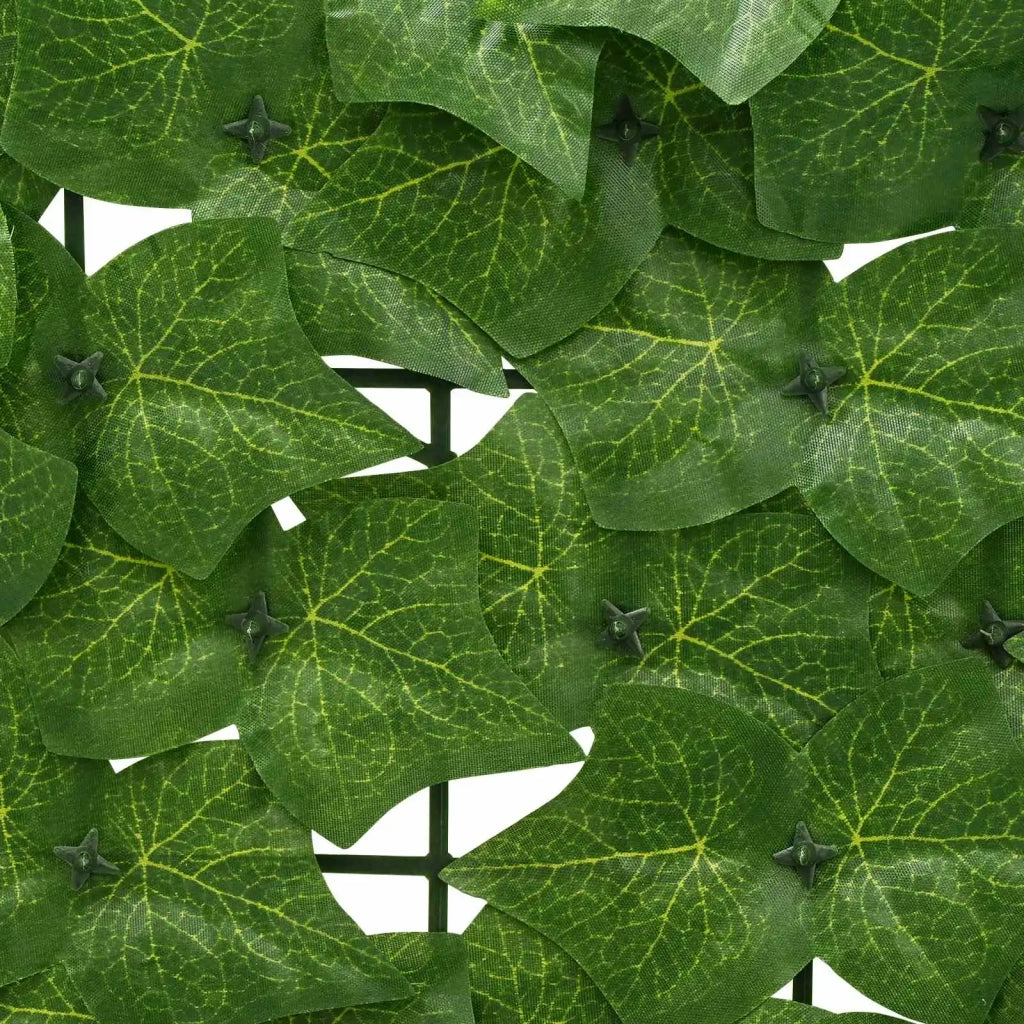 Schermo per balcone con foglie Verde 400 x 150 cm 42040664