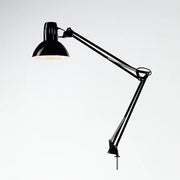 Lampada Da Scrivania Moderna Arc Metallo Nero 1 Luce E27