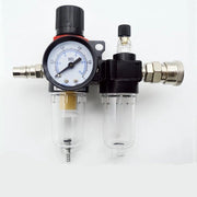Regolatore di pressione dell'aria con separatore d'acqua e misuratore per compressore d'aria e attrezzatura
