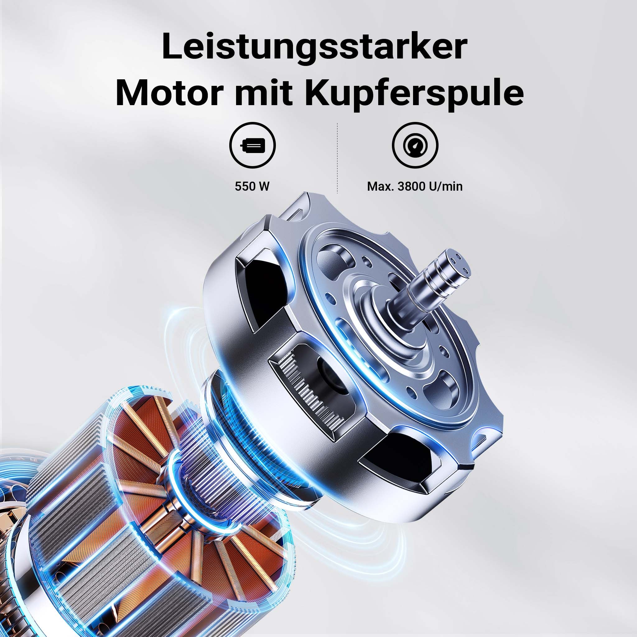 Tornio per legno, 3 variazioni di velocità 50-1450, 1250-2800 e 2800–3800 rpm, Macchina da banco per tornitura