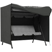 Telo di Copertura per Dondolo da Giardino in Tessuto Oxford, 177 x 114 x 152 cm, Grigio Scuro