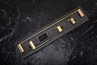 Set Accessori Da Bagno Mati Gold 4 Pezzi