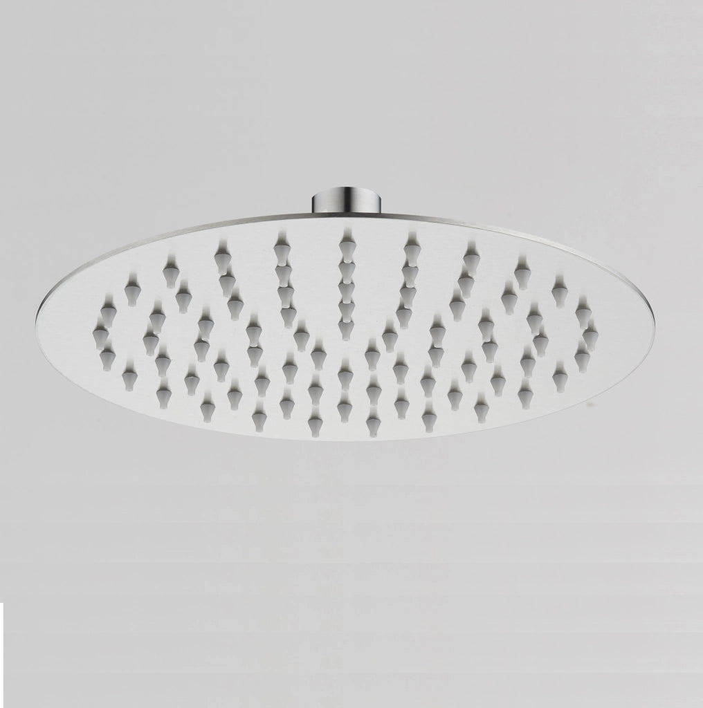 Soffione doccia ultraslim tondo acciaio inox lucido D20 cm IBIZA - Cromato