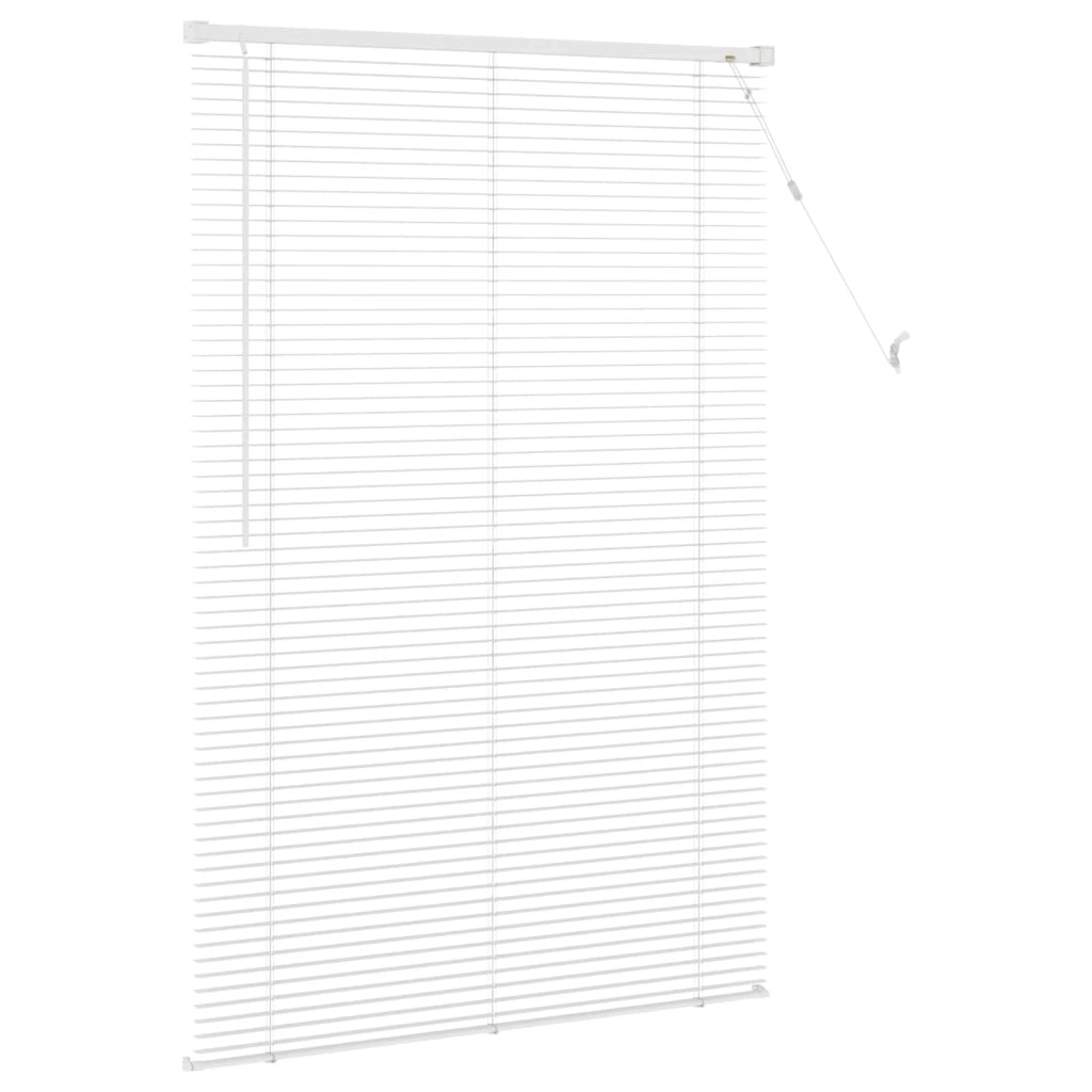 Tenda Veneziana Bianco 150 x 80 cm 25 mm PVC