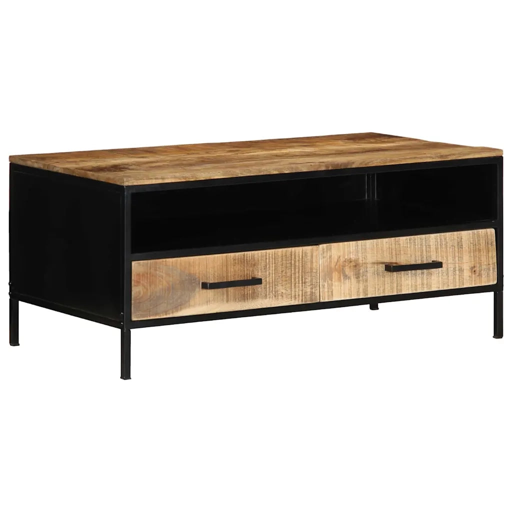 Tavolino da Salotto con Cassetto-Tavolino da soggiorno-Tavolo Marrone 90 x 50 x 40 cm 830786