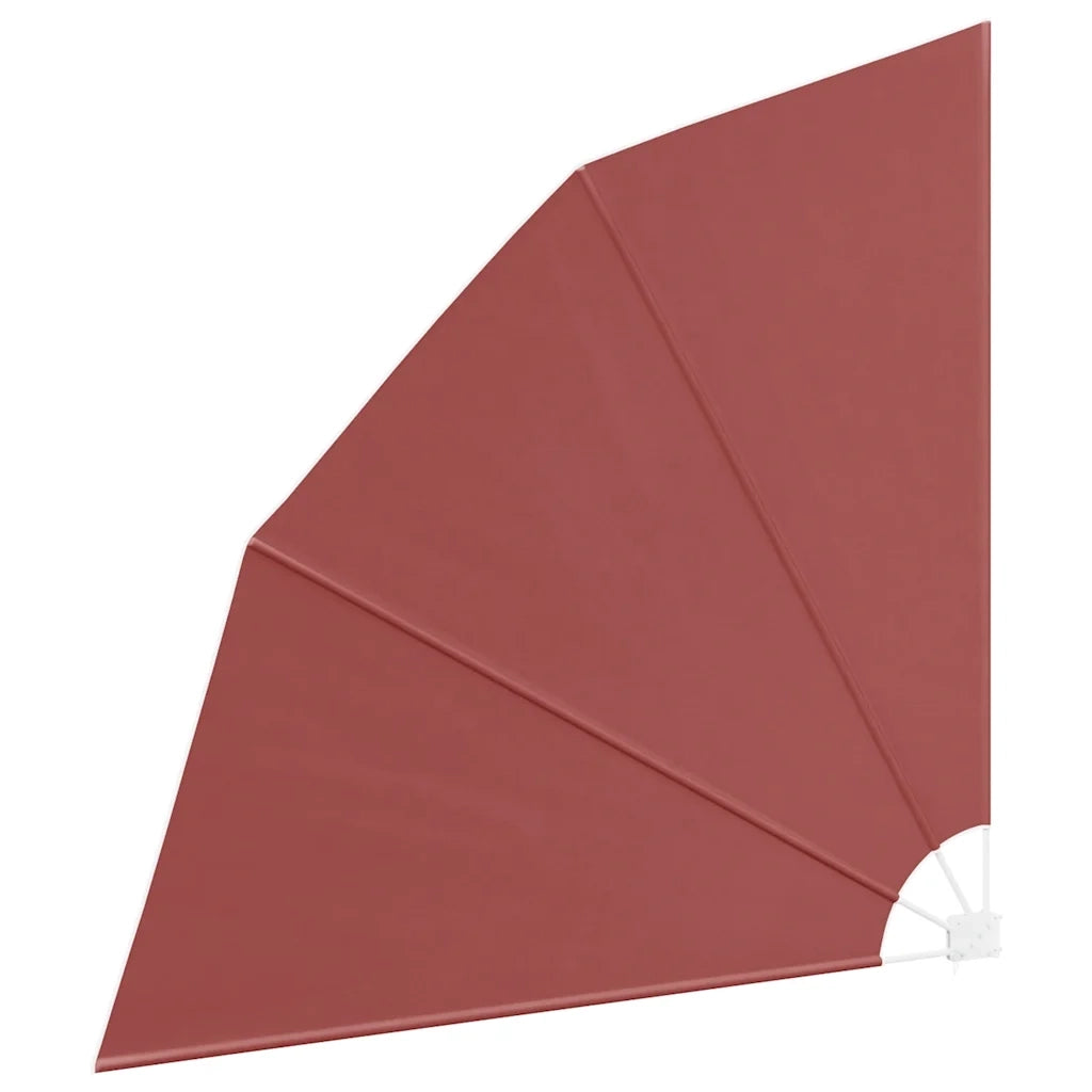 Tenda Laterale per Balcone Pieghevole Terracotta 210x210 cm