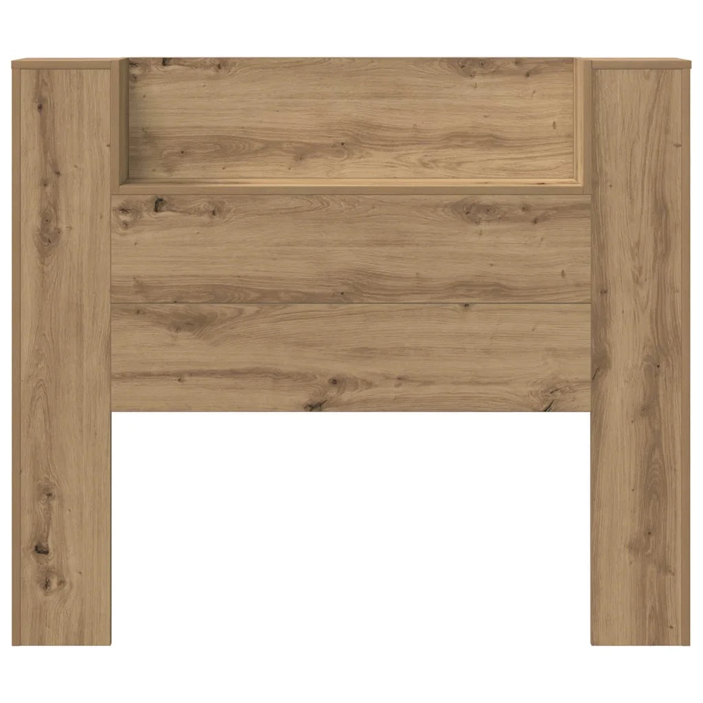 Testiera con lo scaffale-Testata contenitore Rovere artigianale 120 x 15 x 103,5 cm 466957