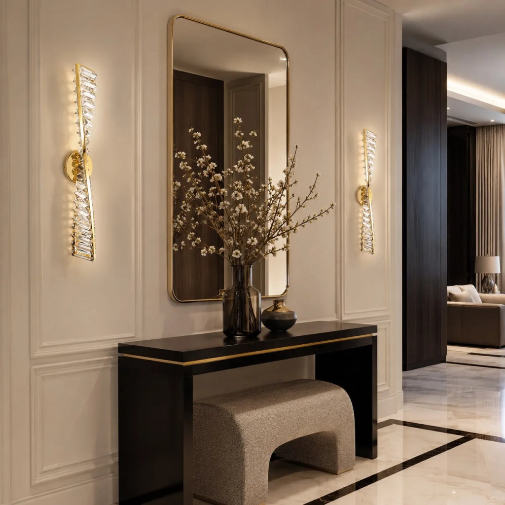 Applique Da Parete Led App1951-w 50 Cm Gold
