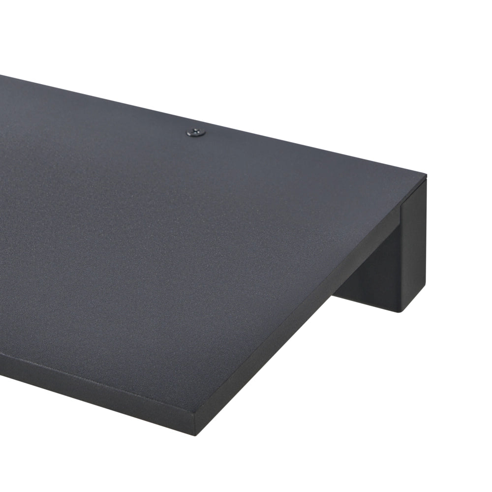 Lampada per specchio luce nero LED metallo orizzontale bagno soggiorno moderno lampada da parete