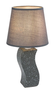 Lampada da tavolo Dayami ceramica grigio 1xE14 Rabalux