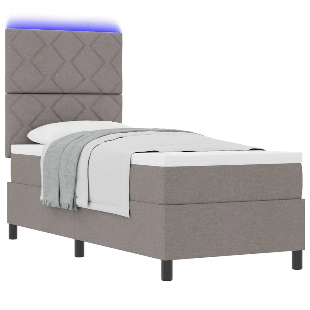 Letto a molle con materasso con led Talpa 80 x 200 cm Tessuto 3342904