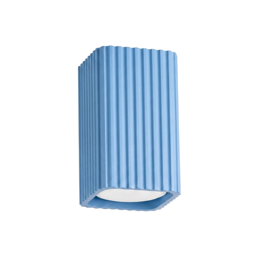 Plafoniera RAYO 10 azzurra