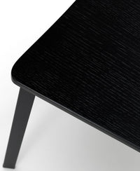 Set 4 Sedie 51x51,5xH82 cm in Legno e Metallo Woody Nero