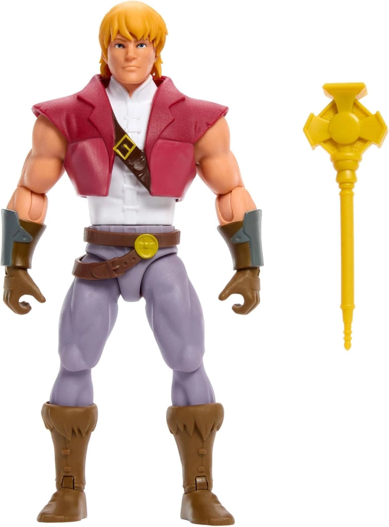 Masters of the Universe Origins - Prince Adam 200X Collezione Cartoon, action figure della serie TV MOTU anni `80, desin