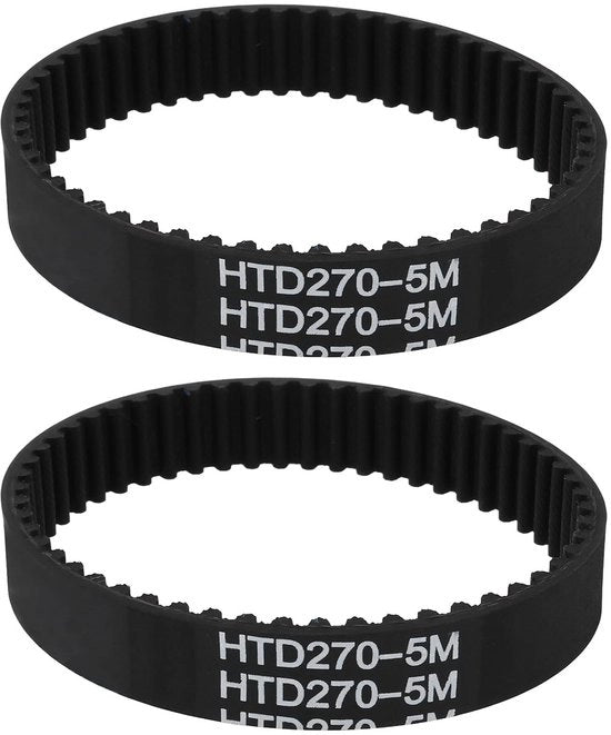 Rulli in gomma - Tipo a denti 5M - Lunghezza della lama 270 mm - Altezza 4 mm - Larghezza 15 mm - Rullo trasportatore