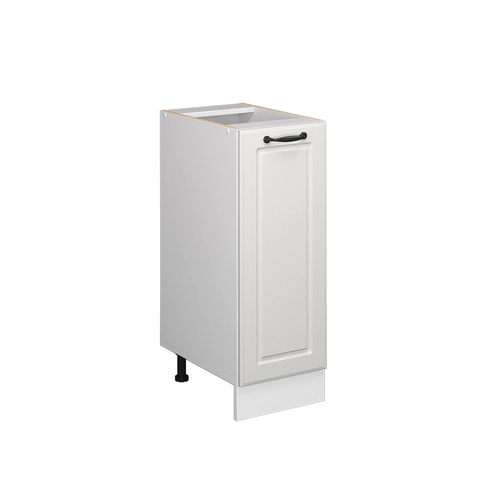 Vicco Armadio cucina dispensa alto Bianco casa di campagna 30 cm senza piano di lavoro