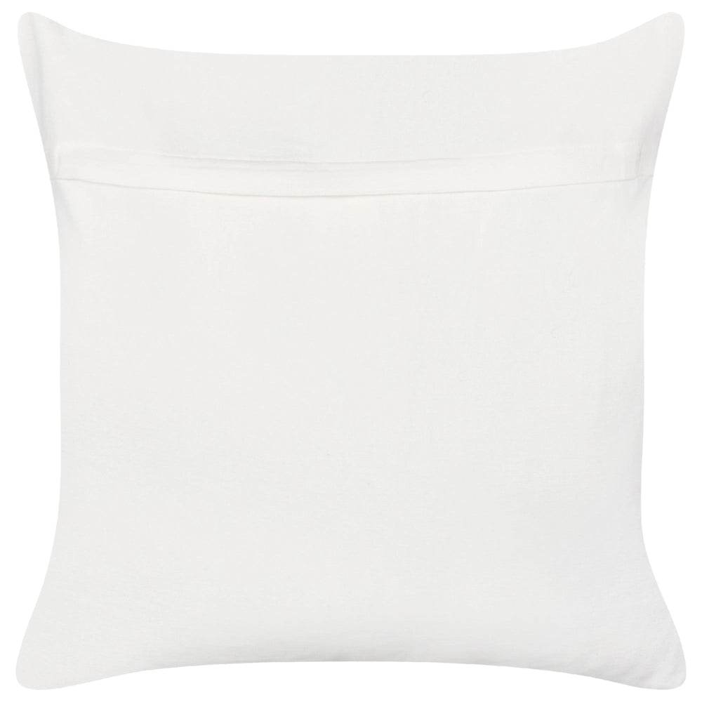 Set di 2 cuscini in cotone blu con motivo floreale, fatti a mano e sfoderabili 45 x 45 cm con imbottitura stile boho