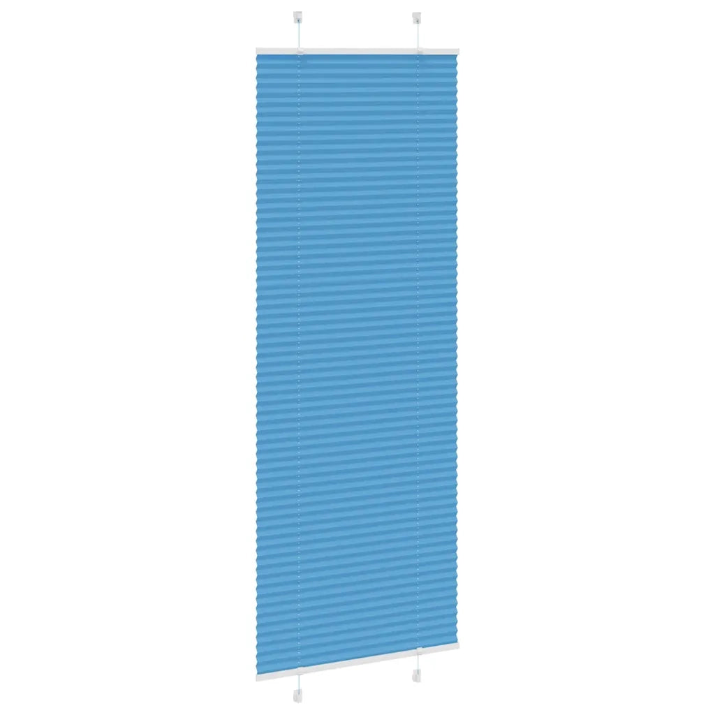 Tenda Plissettata | Tenda pliss¨¨ Blu 75x200 cm Larghezza Tessuto 74,4 cm