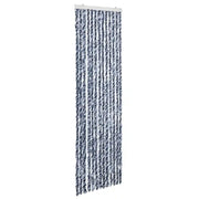 Zanzariera Blu Bianco e Argento 56x185 cm Ciniglia CFW2842393